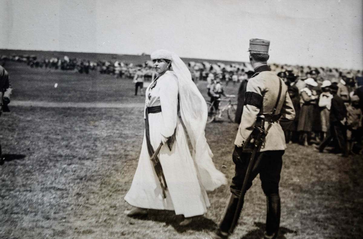 Regele Ferdinand şi Regina Maria, Iaşi, 1917 <br /> Sursă foto: Arhivele Naționale ale României